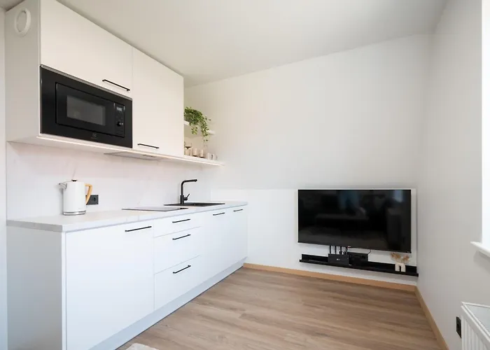 Lejlighed Pearl Residences - Stylish Apartments & Private Garden House - Near Beach & Center Pärnu